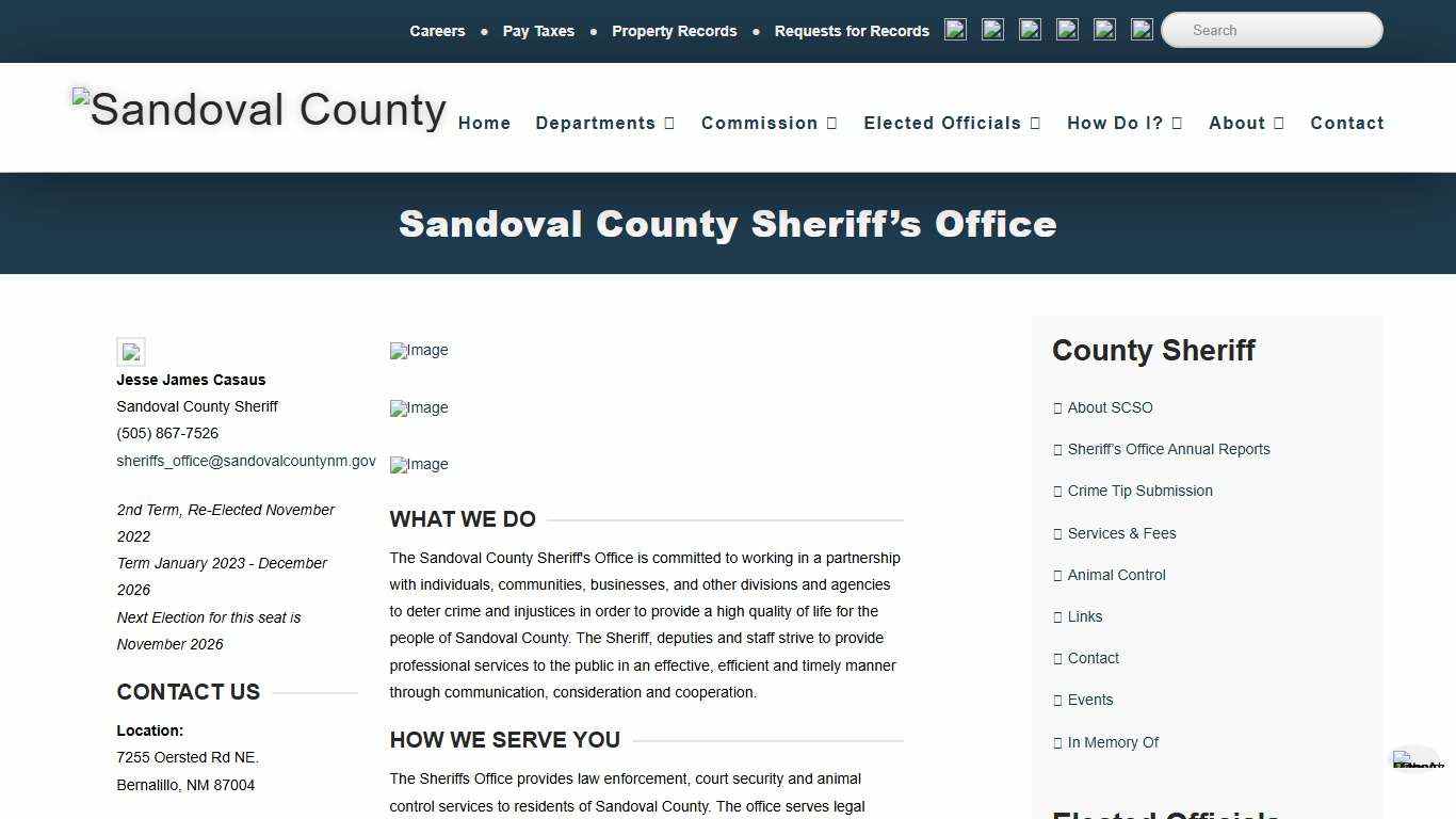 Sandoval County Sheriff's Office - Sandoval County